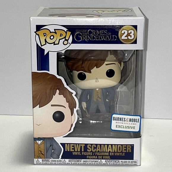 Funko Pop Newt Scamander Barnes and Noble Exclusive Crimes of Grindlewald 23 - Picture 1 of 6